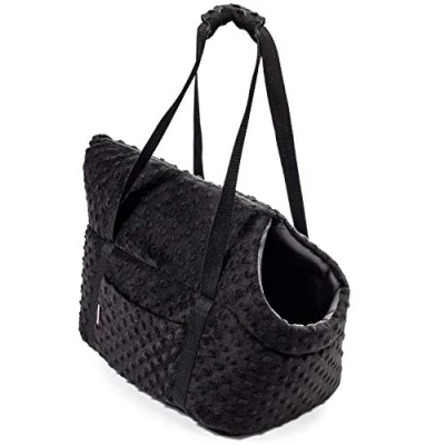 Image de Sac de Transport élégant BoutiqueZOO pour Chat et Chien Deux picces (avec Coussin) Lavable en Machine Tailles XS, S, M, L