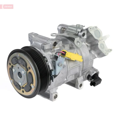 Image de DENSO DCP21033 Compresseur De Climatisation 5SEL12C 12 PAG 46 YF R 134a, 1234yf avec embrayage magnétique