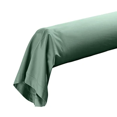 Image de douceur d&#039;intérieur, Taie de Traversin (85 x 185 cm) Percaline Tilleul, Percale Coton