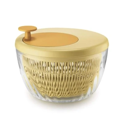 Image de Guzzini Kitchen Active Design, Spin&amp;Store, Centrifugeuse à Salade avec Couvercle Acid Jaune, Ø 26 x h19 cm, 4000 CC 17090056