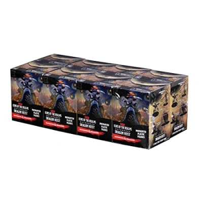 Image de Rubie&#039;s WizKids D&amp;D Icons of The Realms: Waterdeep Dragon Heist (8 CT Standard), Booster Brick DND Miniatures