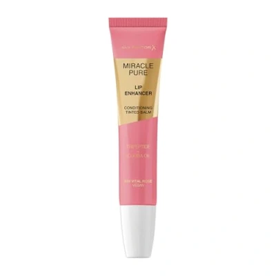 Image de Max Factor Miracle Pure Lip Enhancer Baume à lèvres hydratant l&#039;huile de jojoba No.040 Vital Rose, 12 ml
