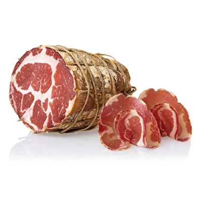 Image de Coppa Artisanale Salumi Pasini® Charcuterie italienne 800g Parfait avec le fromage raclette Idéal en complément d’un panier gourmand
