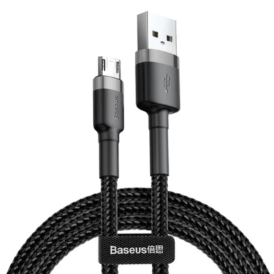 Image de Baseus CAMKLF AG1 câble USB 0,5 m A Micro B Noir Neuf