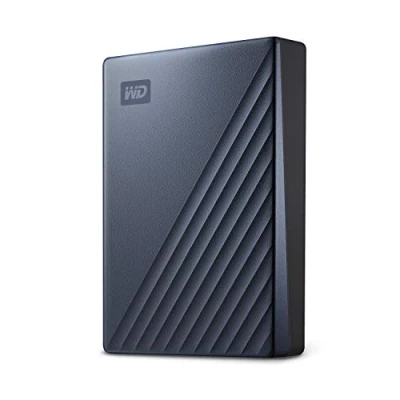 Image de WD 6 to My Passport Ultra Disque Dur Externe Portable, USB C, Logiciel de Gestion d&#039;appareil, Sauvegarde et Protection par Mot Passe, Compatible avec PC, Xbox,Playstation, Midnight Bleu