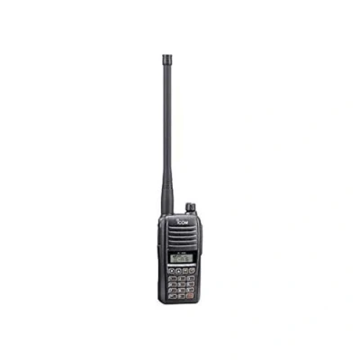 Image de Icom Radio VHF Portable IC A16EBT avec Bluetooth, pour l&#039;aviation 118 000136 992 MHz, 2400 mAh, IP67 Noir