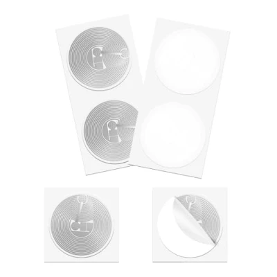Image de 10 NFC Tags Sticker/Autocollants Tag Autocollant/Puces Ntag215/504 Mémoire d&#039;Octets chip tag/Compatible avec TagMo et Amiibo/pour Appareils Compatibles
