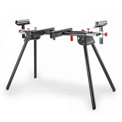 Image de Practixx Support Pour scies à onglets PX UG 1600 Extensible 1000 1650mm Charge admissible 200kg Largeur d&#039;appui 384 mm scie onglet radiale universel