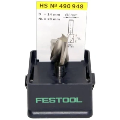 Image de Festool Fraises à rainurer hélicoïdale HS Spi S8 D14/20