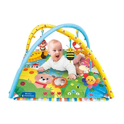 Image de Clementoni Tapis, Arches et projecteur Baby Projector Activity Gym, 17705, Multicolore, 85 x Centimeters
