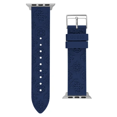 Image de Guess Apple BAND (38MM40MM) Accessoire de performance, Femme, Taille: One Size, Blue