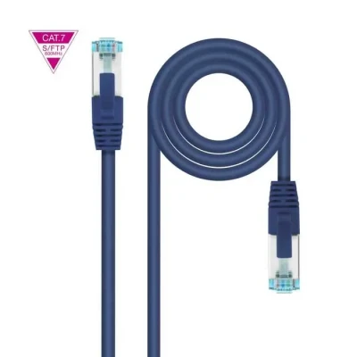 Image de Nanocable 10.20.1700 L30 BL câble de réseau Bleu 0,3 m Cat7 SF/UTP (S FTP) Neuf