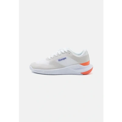 Image de Kempa Kourtfly TWO Chaussures de handball, Femme, Taille: 39.5, White/grey Tissu / matière synthétique