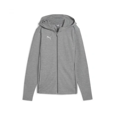 Image de Puma Fussball Teamsport Teamfinal Casuals Sweat zippé, Femme, Taille: Large, Grausilber