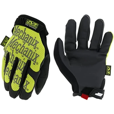 Image de Mechanix Wear Hi VIZ Original Gants (Medium, Fluorescent Yellow)