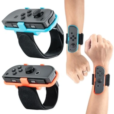 Image de Mcbazel Bracelet Joycon Switch de Poignet Réglable Boxing Wrist Bracelets pour NS Switch/Switch OLED Manette