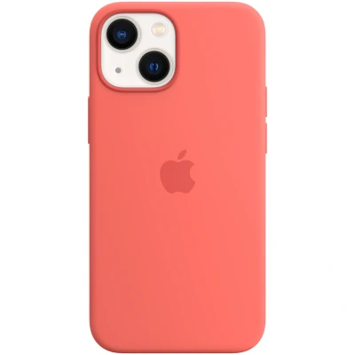 Image de Apple Coque en silicone avec MagSafe pour iPhone 13 mini Pomelo rose MM1V3ZM/A