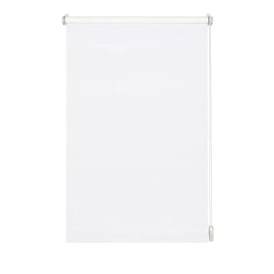 Image de GARDINIA Store Enrouleur à Coller ou Clipser, pour Lumière du Jour, Opaque, Kit de Montage Inclus, Uni EASYFIX, Blanc Pur, 75 x 150 cm (LxH)