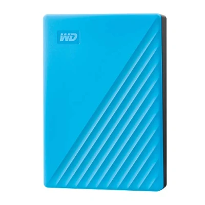 Image de WD 4To My Passport Disque Dur Externe Portable, Parfait pour Sauvegarde et stockage, protection par mot de passe, compatibilité avec PC, Xbox PS4,