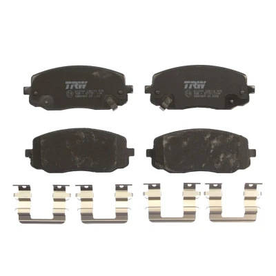 Image de TRW COTEC GDB3369 Jeu de plaquettes frein avec indicateur d&#039;usure accessoires HYUNDAI: i10 I, KIA: Picanto I