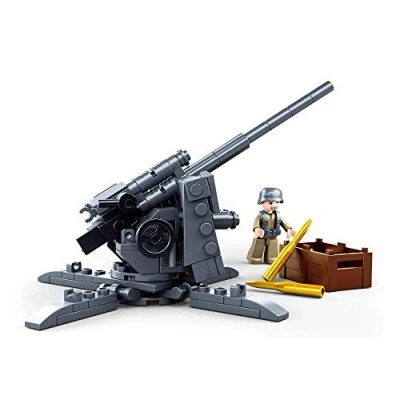 Image de Sluban SL95712 DCA Allemande Jeu de Construction, M38 B0852, Multicolore, Medium