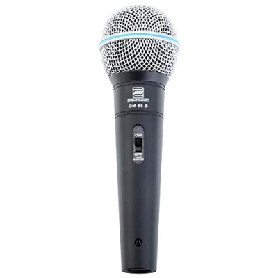 Image de Pronomic Vocal Microphone DM 58 B avec Interrupteur set sac