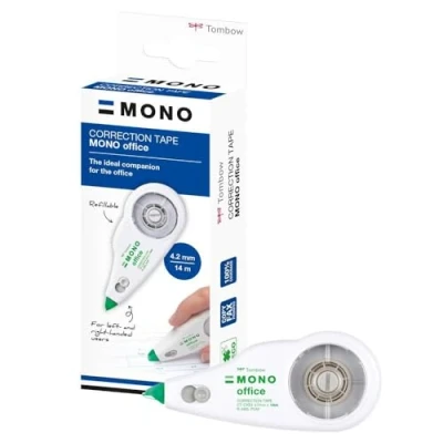 Image de Tombow CT CXE4 Roller de correction MONO office, rechargeable, 4,2 mm x 14 m