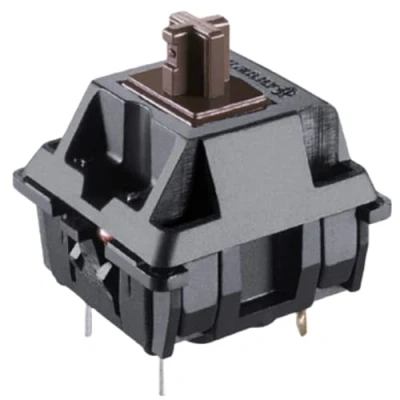 Image de Pack de Switches Cherry MX pour Claviers Mécaniques Plate Mounted MX1AG1NN (Cherry Brown, 65 Pcs)