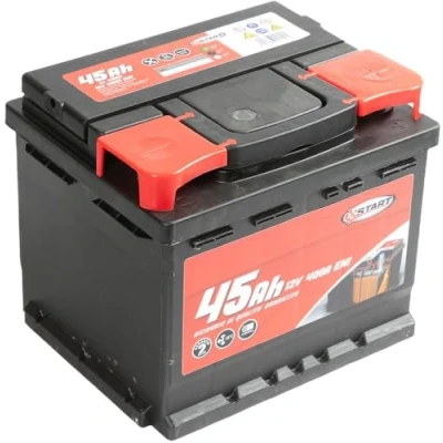 Image de Batterie auto 45 Ah 12 V 420 A pôle positif droit cassette L1