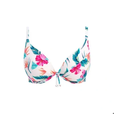 Image de Freya PALM Paradise Haut de bikini, Femme, Taille: 80E, Blanc