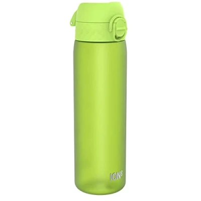 Image de Ion8 Gourde, 500ml, Anti Fuite, Facile à Ouvrir, Verrouillage Sécurisé, Lavable en Lave vaisselle, Sans BPA, Poignée de Transport, S&#039;adapte aux Porte gobelets, Nettoyer, Vert