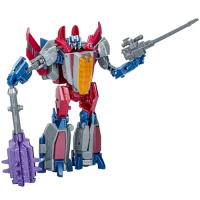 Image de Transformers Generations Studio Series, Figurine 06 Gamer Edition Starscream Classe Voyageur, Transformers: War for Cybertron