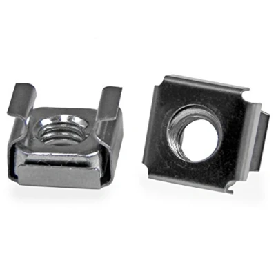 Image de StarTech.com Paquet de 50 écrous cages M6 pour rack ou armoire serveur (CABCAGENUTS6)