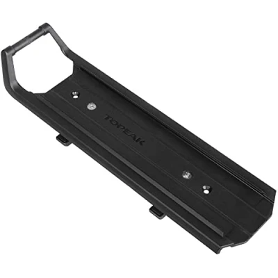 Image de Topeak Omni Quicktrack Adaptateur Porte Bagage Adulte Unisexe, Noir, Taille Unique