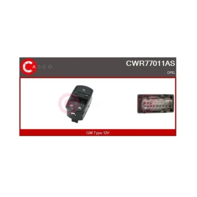 Image de SANDO SWR77011.0 Interrupteur, lève vitre du côté conducteur OPEL: Corsa D 3/5 portes