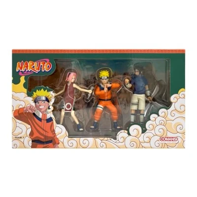 Image de Comansi Naruto Lot de 3 Figurines Non articulées de, Sasuke et Sakura 10 cm