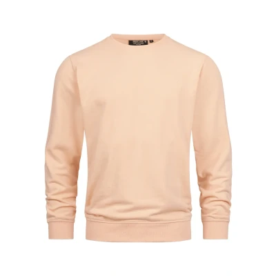 Image de Indicode Jeans HOLT Sweatshirt, Homme, Taille: Small, Pale peach