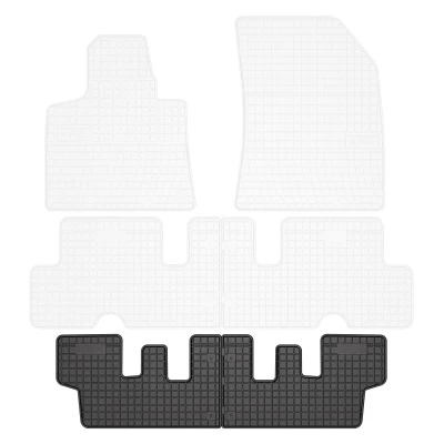 Image de FROGUM 06481 Ensemble de tapis sol Caoutchouc arrière 2 noir Sur mesure CITROËN: C4 Picasso