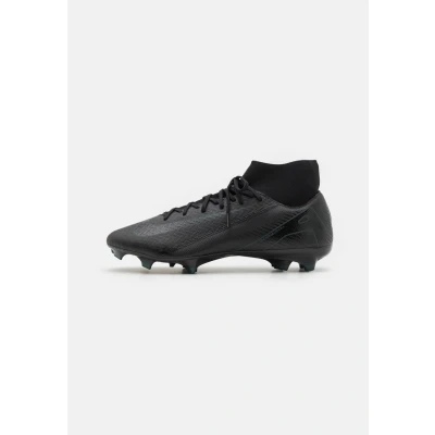 Image de Nike Performance ZM 10 ACAD FG/MG Unisex Chaussures de foot à crampons, Taille: 38, Black/deep jungle Tissu / matière synthétique