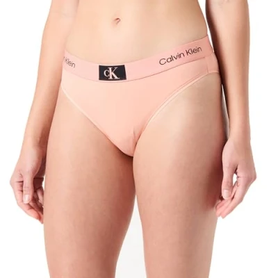 Image de Calvin Klein Slip Forme Bikini Femme Modern avec Stretch, Orange (Snapdragon), XS