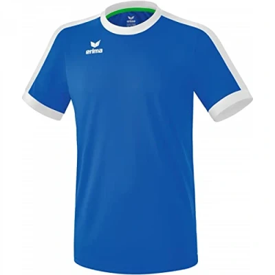 Image de Erima Mixte Maillot Retro Star, New Roy/Blanc, XL EU