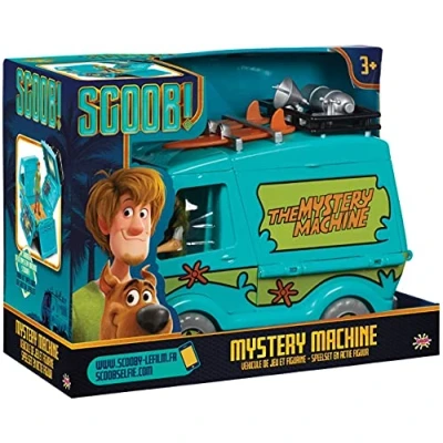 Image de Vehicule Scooby doo : Van Mystery Machine 24 cm + Figurine articulé Sammy Voiture nouveuté