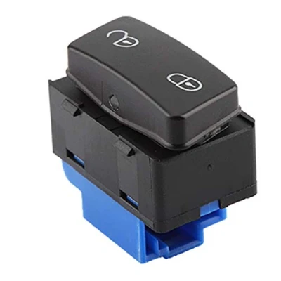 Image de Interrupteur de verrouillage porte Suuonee, bouton commande commutateur déverrouillage centrale ABS pour 1T0962125B