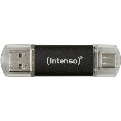 Image de Intenso 3539490 Lecteur USB Flash 64 Go Type A/USB C 3.2 Gen 1 (3.1 1) Anthracite