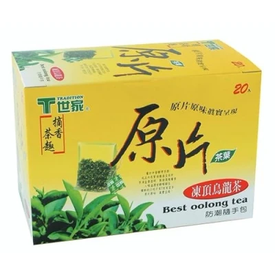 Image de Thé Taïwanais Oolong (Dongding Oolong) en Sachet 56g/Boite (20 Sachets x 2,8g) 1 boîte