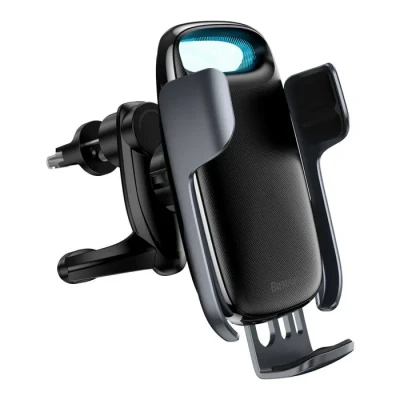 Image de Baseus Milky Way Gravity Car Mount with Qi 15W Induction Charger (Black)