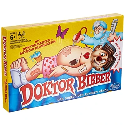 Image de Hasbro Gaming B2176398 Bibber société électronique Enfants à partir de 6 Ans, Jeux la Maison, avec autchis Classiques, Simple, B2176398, Multicolore, Taille Unique