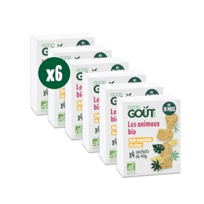 Image de Goodgout Biscuit Animaux Citr 80G