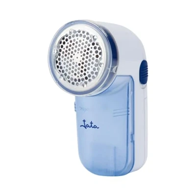 Image de Jata QP398N Rase peluches avec lames en acier inoxydable Design compact et léger Blanc/bleu