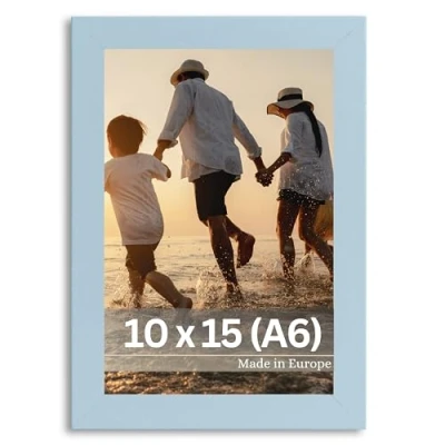 Image de Victor Cadre Photo Klee 10x15 cm (A6) en Bleu Moderne simple Bois